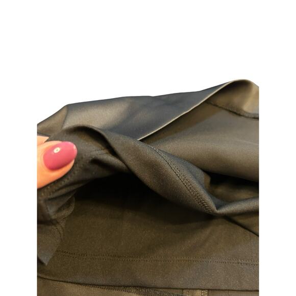 Eliza J Black Satin Halter Dress - Size 6 - Picture 11 of 13